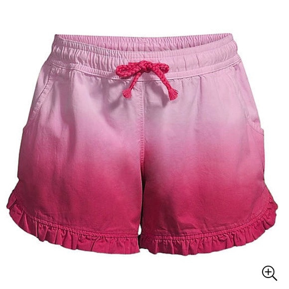 Land’s End Ruffle Hem Pull On Shorts - Picture 3 of 3